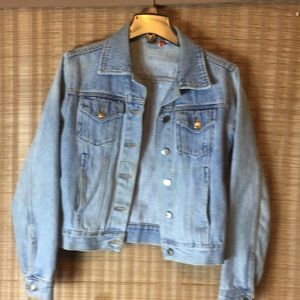 Arizona Jean Blue Jean Jacket  lighter Jean